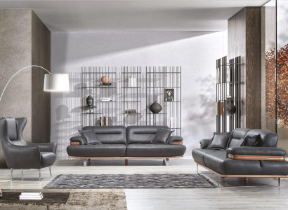 Sofa set Set 321 Seater Leather Sofa Couch Suite Design Couches